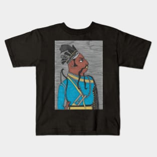 Rawat MAHA SINGHJI, Thakur of Kanore Kids T-Shirt